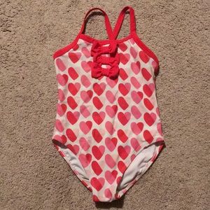 Gymboree heart bathing suit